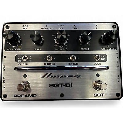 Used Ampeg SGT-DI Bass Effect Pedal