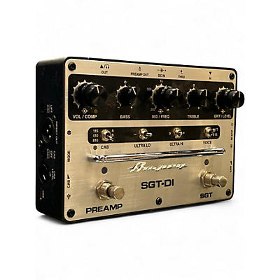 Used Ampeg SGT-DI Bass Effect Pedal