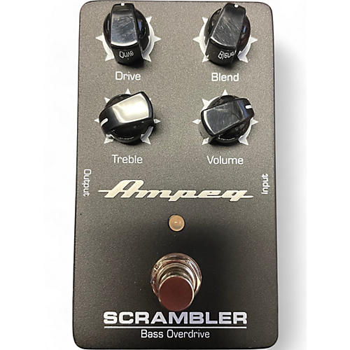 Used Ampeg Scrambler Bass Effect Pedal