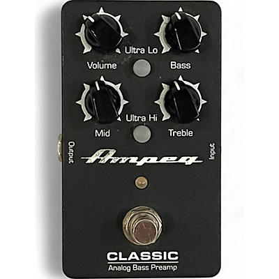 Ampeg Used Ampeg classic analog bass preamp Bass Effect Pedal