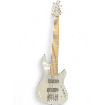 Used Anaconda Ultra J6 Essence Classic White Electric Bass Guitar