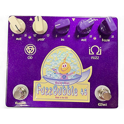 Used Analog Alien Fuzz Bubble 45 Effect Pedal
