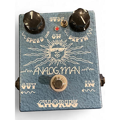 Used Analogman CHORUS Effect Pedal