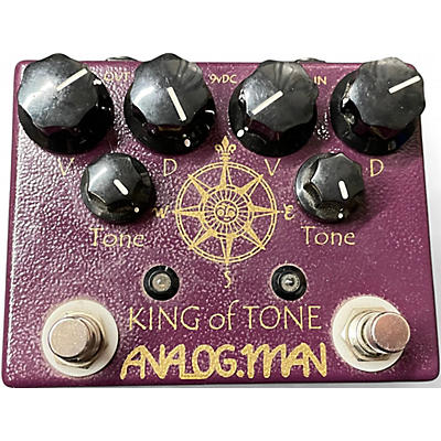 Used Analogman KING OF TONE Effect Pedal