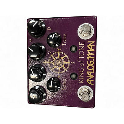 Used Analogman KING OF TONE  Effect Pedal