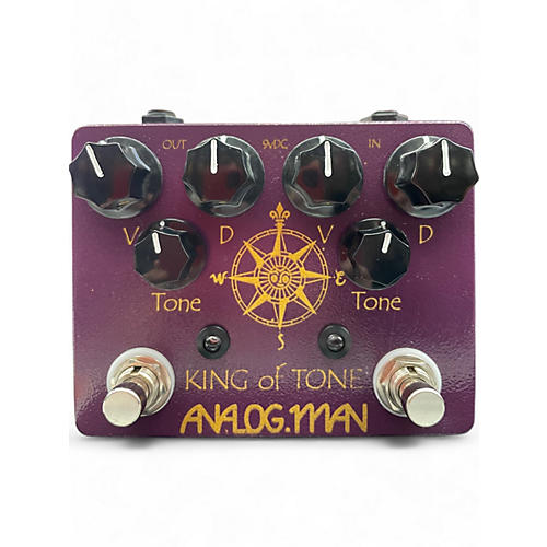 Used Analogman King of Tone Effect Pedal