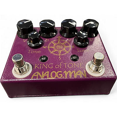 Used Analogman King of Tone Effect Pedal