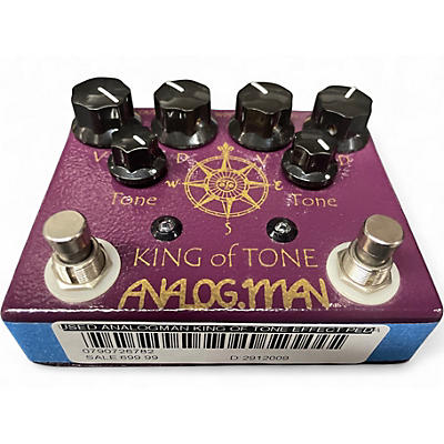 Used Analogman King of Tone Effect Pedal