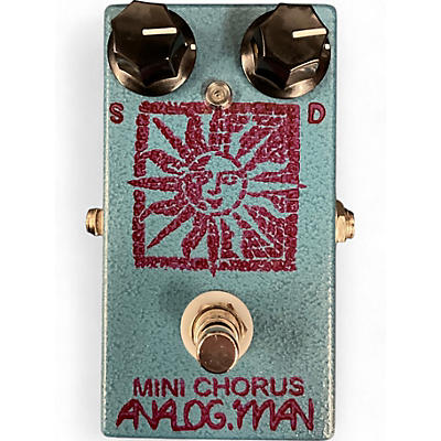 Used Analogman Mini Chorus Effect Pedal