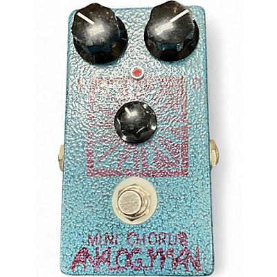 Used Analogman Mini Chorus Effect Pedal