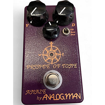 Used Analogman PRINCE OF TONE Effect Pedal