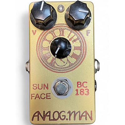 Used Analogman SUN FACE 183 SILICON FUZZ Effect Pedal