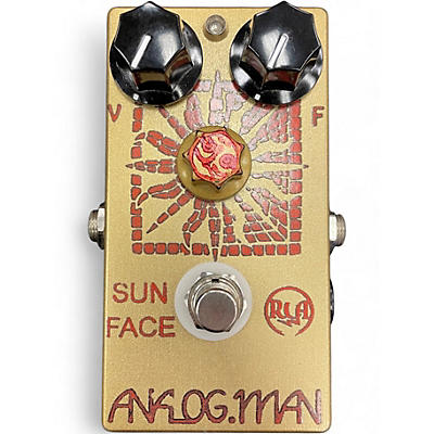 Used Analogman SUN FACE FUZZ Effect Pedal