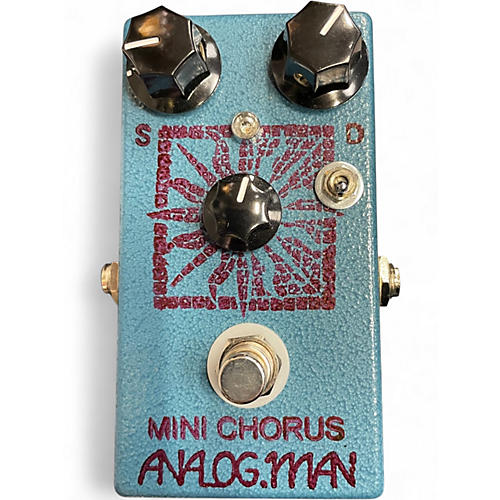 Used Analogman mini chorus Effect Pedal