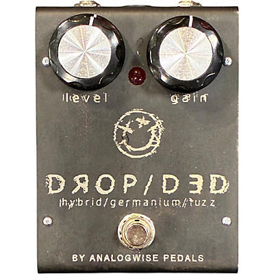 Used Analogwise Pedals Drop Ded Hybrid Germanium Fuzz Effect Pedal