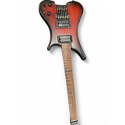 Used Anesidora J804 Brown Sunburst Solid Body Electric Guitar