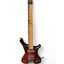 Used Anesidora J804 Reliced Blood Red Burst Solid Body Electric Guitar Reliced Blood Red Burst