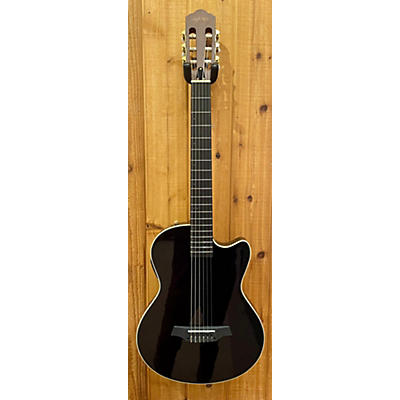 Used Angel Lopez EC3000C Black Classical Acoustic Electric Guitar
