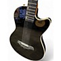 Used Angel Lopez EC3000CBK Black Classical Acoustic Electric Guitar Black