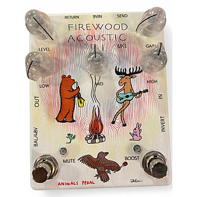 Used Animals Pedal Firewood Acoustic DI Effect Pedal