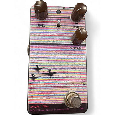 Used Animals Pedal In Oct, 3 foxes talking of dreamy FUZZ Effect Pedal