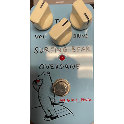 Animals Pedal Used Animals Pedal Surfing Bear V1 Effect Pedal