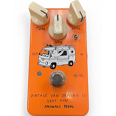 Used Animals Pedal VINTAGE VAN DRIVIN IS VERY FUN Effect Pedal