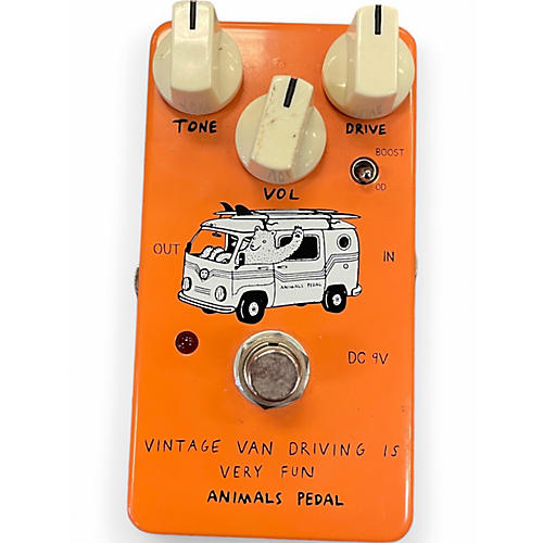 Used Animals Pedal VINTAGE VAN DRIVING IS FUN Effect Pedal