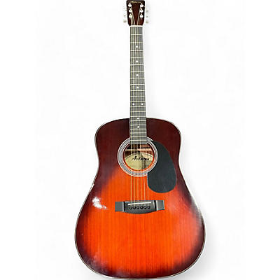 Antares Used Antares DX26AS 2 Color Sunburst Acoustic Guitar