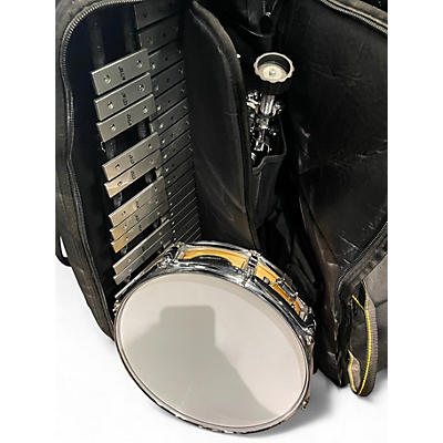 Used Antigua Winds 13in BELL PERCUSSION SNARE COMBO STUDENT KIT  NATURAL BLESSINGS Drum