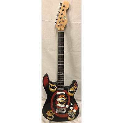 Used Antoniotsai Strat Model Custom Paint Job Solid Body Electric Guitar