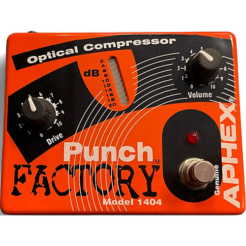 Aphex Used Aphex Punch Factory Optical Compressor Effect Pedal