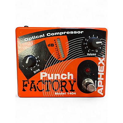 Used Aphex Punch Factory Optical Compressor Effect Pedal