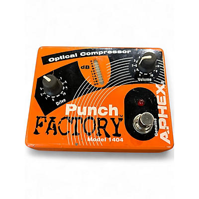Used Aphex Punch Factory Optical Compressor Effect Pedal