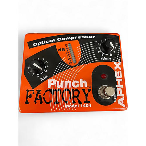 Used Aphex Punch Factory Optical Compressor Effect Pedal