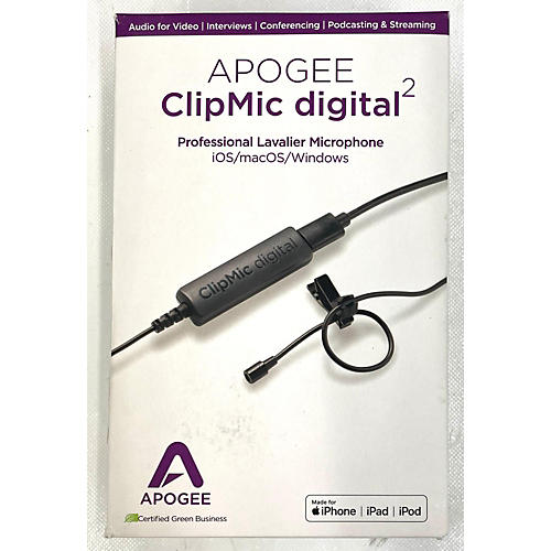 Apogee Used Apogee ClipMic Digital 2