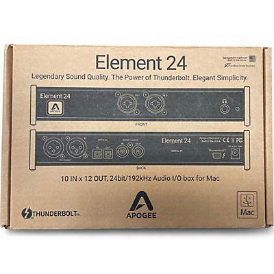 Used Apogee Element 24 Audio Interface