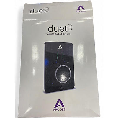 Used Apogee duet3 Audio Interface