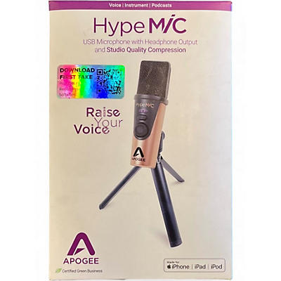 Used Apogee hype mic Recording Microphone Pack