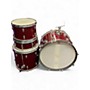 Used Apollo Used Apollo 4 Piece Drums Red Drum Kit Red