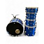 Used Apollo 5 Piece 5 PIECE DRUM SET BLUE Drum Kit BLUE