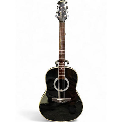 Used Applause AA21 Black Acoustic Guitar