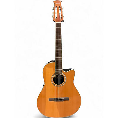 Used Applause AB24CII Natural Acoustic Electric Guitar