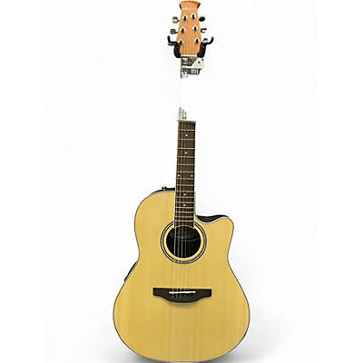 Used Applause AB24II-4 Natural Acoustic Electric Guitar
