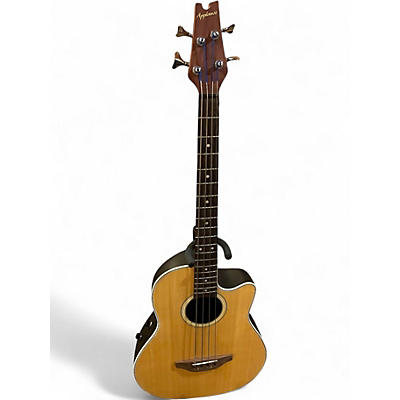 Used Applause AE-40 Natural Acoustic Bass Guitar