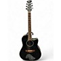 Used Applause AE127 Black Acoustic Electric Guitar Black