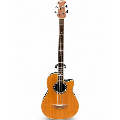 Used Applause AE140 Natural Acoustic Bass Guitar