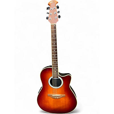 Used Applause AE28 Amber Acoustic Electric Guitar