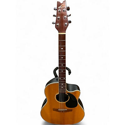 Used Applause AE36 Natural Acoustic Electric Guitar