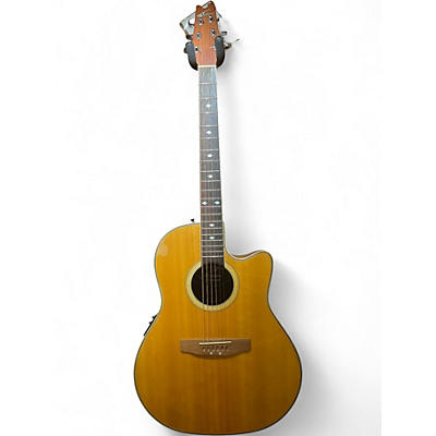 Used Applause AE36 Natural Acoustic Electric Guitar